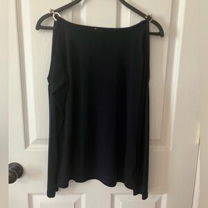 MICHAEL Michael Kors Navy Blue Long Sleeve Top Sz M